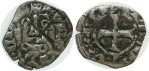 O6215 France Denier Tournois O rond Philippe IV ->Make offer