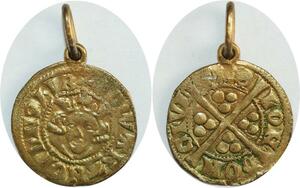 O6219 Angleterre Edward I Penny Londres Lon Don Civi Tas Doré ->M offre