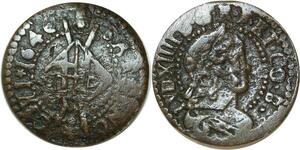 O6225 Catalogne Barcelona Louis XIV sizain 1646 Barcelone ->Make offer