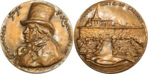 O6247 France Médaille Musée Goya de Castres Cobrin 1968 SUP