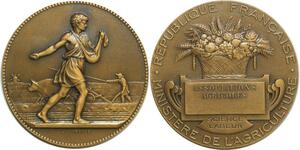 O6276 France Médaille Société Agriculture Melun Lagrange 1948 SUP