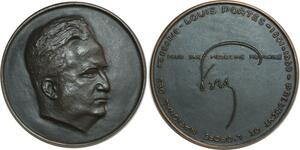 O6317 France Médaille Louis Portes Ordre Médecins VICHY Docteur 1950 SUP