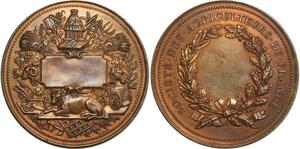 O6330 France Médaille Société Agriculteurs France Trotin SUP