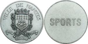 O6362 France Médaille Ville de Nantes Sports Fayet SUP