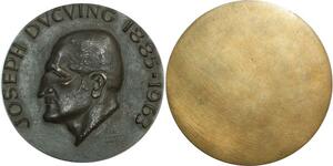 O6452 France Médaille Uniface Résistance Toulouse Joseph ducuing 1963 SUP