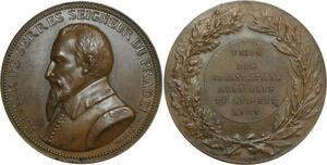 O6487 France Médaille de Serres Seigneur Pradel Agriculture Lyon Oudiné SUP