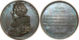 O6533 Médaille Louis XIII Prise Rochelle Jean IV Portugal 1601 1643>M offer