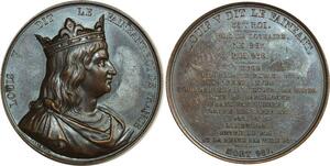 O6540 Médaille Louis V 967 987 Prise Rheins Caqué SUP ->Make offer