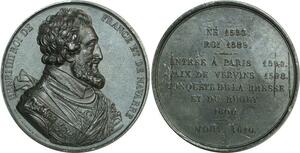 O6542 Médaille Henri IV 1553 1610 Conquête Bresse Bugey SUP ->Make offer