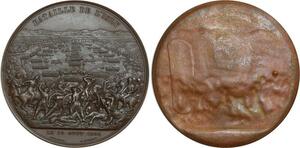 O6594 Rare Cliché Uniface Algérie Bataille Isly 1844 Depaulis SUP