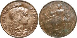O6611 Rare 10 Centimes Dupuis 1911 Avers SUP ->Make offer