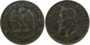 O6667 2 Centimes Napoleon III laurée 1862 K Bordeaux ->M offre