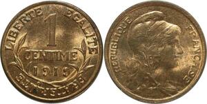 O6675 1 Centime Dupuis 1919 FDC Red Luster ->M offre