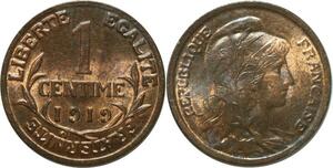 O6676 1 Centime Dupuis 1919 SPL Red Luster ->M offre