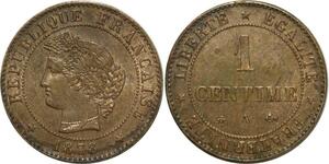 O6680 1 Centime Cérès 1878 A Paris Superbe ->Make offer