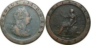 O6852 Great Britain Penny George III 1797 ->Make offer