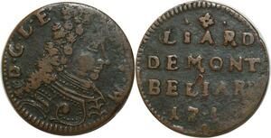 O6894 France Liard Comté Montbéliard Léopold-Éberard 171? XF ->Make offer