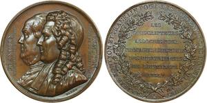 O6916 Médaille Société Franklin Montyon Barre 1833 SPL FDC