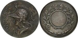 O6996 France Médaille de Guerre Patrie Bertand 1905 Silvered ->Make offer