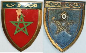 O7079 Morocco Rare Médaille Insigne Drago Années 1930's- Make offer