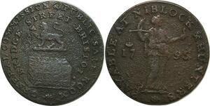 O7142 British Token Niblock 1795 Bridge Street Bristol -> Make offer