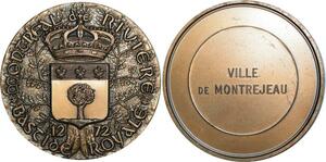 O7205 France Médaille Bastide Royale 1272 Montreal de Rivière Ville Montrejeau SUP