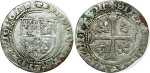 O7393 Rare France Dauphins du Viennois Blanc Louis XI 1423-1483 Romans -> Make offer