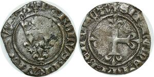 O7398 Rare France Florette Charles VI 1380 1422 Tournai -> Make offer