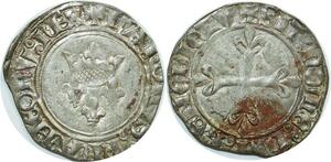 O7399 Très Rare France Florette Charles VI 1380 1422 Mirabel 3eme point -> Make offer