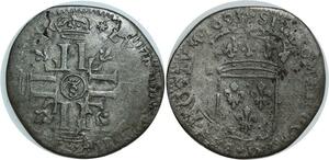 O7776 France Jeton Louis XV Caumartin de Saint-Ange intendant 1754