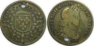 O7785 France Jeton Grand Conseil du Roi Louis XIV Consilio 1638-1715->Make offer