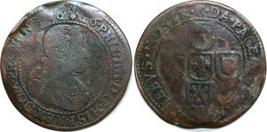O7892 Rare Jeton Flandres Lille Phalempin Cysoing Wavrin Commines 1646