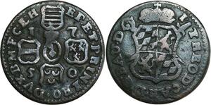 O7922 Belgique Liard Liège Jean-Théodore de Bavière 1750 ->Make offer