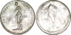 P1822 Rare France Epreuve Uniface Napoléon I 1803 Venus de Médicis Arts Victoire SUP