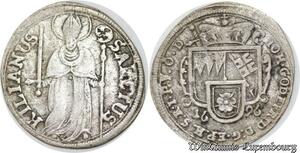 P8042 Germany Würzburg Bistum Schilling Johann Gottfried II Guttenberg 1696