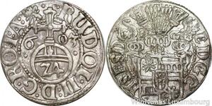 P8066 Germany Holstein Schauenburg Groschen 1/24 Thaler Ernst III 1601-1622