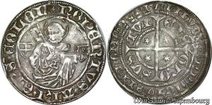 P8095 Rare Germany Köln Erzbistum Gros Ruprecht Pfalzgraf bei Rhein 1463 1480