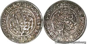 P8115 Rare Germany Sachsen Albertinische Linie Groschen Johann Georg I 1626