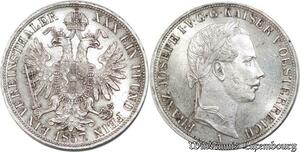 P8286 Rare Austria Thaler Franz Joseph I 1857 A Silver UNC -> Make Offer