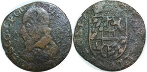 Q0205 Feodal Netherlands Liard Ferdinand de Bavière 1612 1650 Liège > Make offer