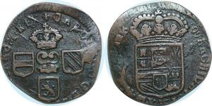 Q0212 Spanish Netherlands Belgium Liard Charles II 1699 Vlaanderen -> Make offer