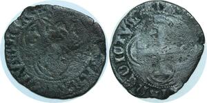 Q0216 Rare Double Tournois Dauphiné François Ier 1515 1547 -> Make offer