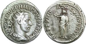Q0249 Rare Roman Empire Antoninien Philippe I er Arabe 244 Antioche > Make offer