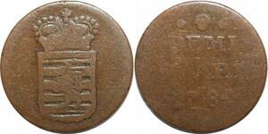 Q0256 Luxembourg 1/2 Liard Joseph II 1784 (b) Bruxelles -> Make offer