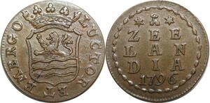Q0260 Netherlands Zeelandia Duit 1796 Quality !! -> Make offer