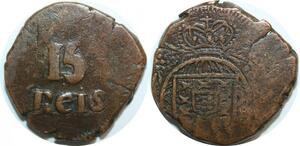 Q0303 Very Rare India Portuguese Goa 15 Reis Joao -> Make offer