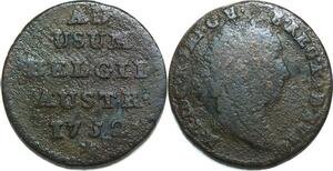 Q0342 Austrian Netherlands Liard Marie Thérèse 1752 Lion Bruges -> Make offer