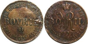 Q0343 United Kindgom Token Jubilee Victoria 1897 Bovril Longest Reign ->M offer
