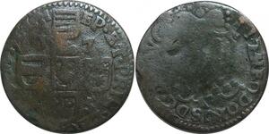 Q0344 Feodal Netherlands Liard Jean-Théodore de Bavière 1745 Liège -> Make offer