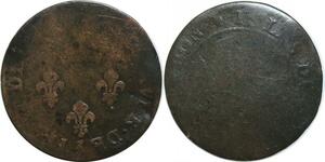 Q0347 Isle de Bourbon 3 Sols Louis XVI 1779 A Paris -> Make offer